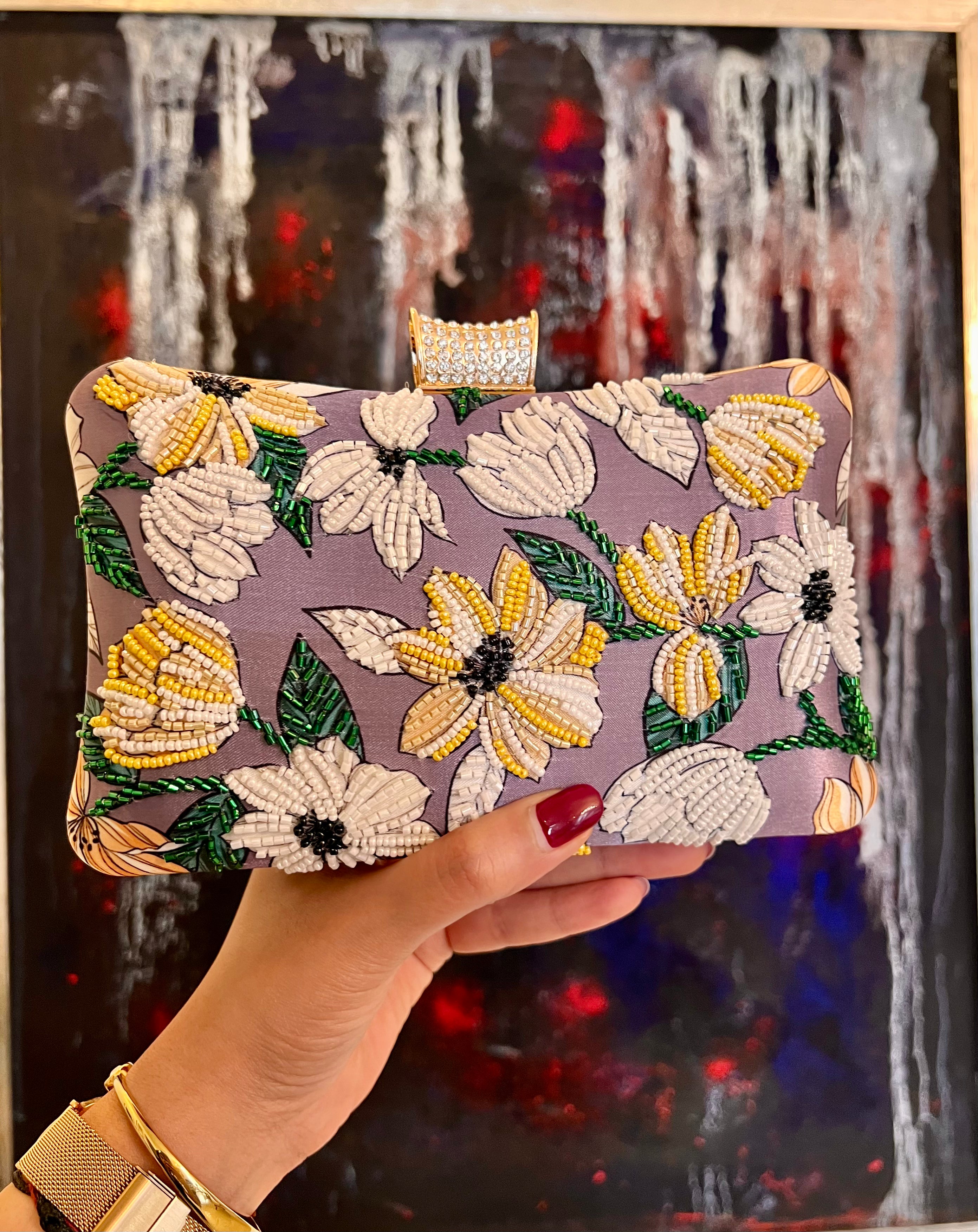 The Sienna Radiance Clutch