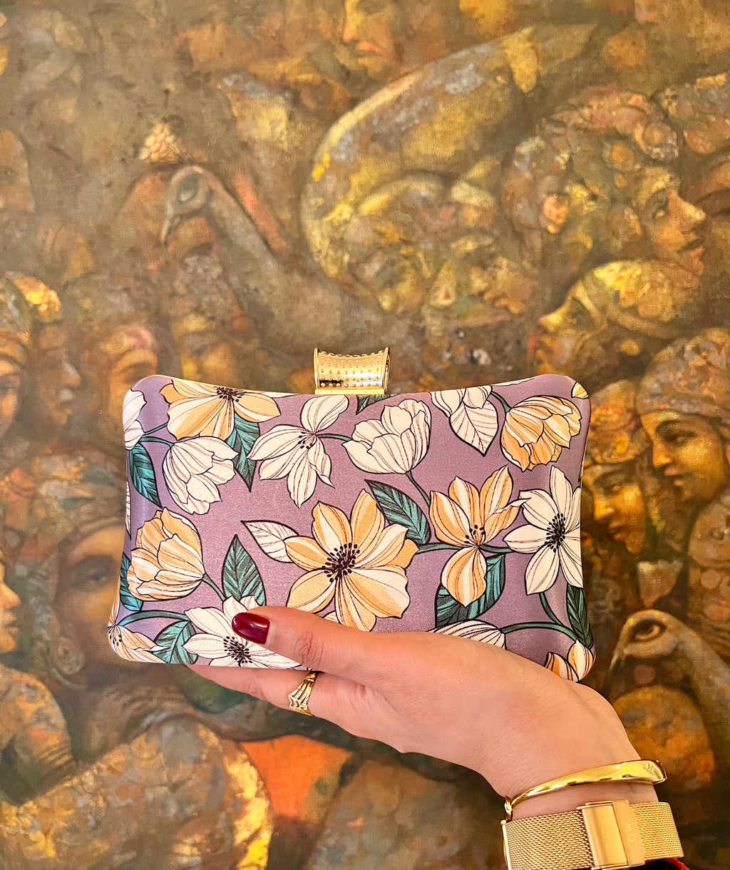 The Sienna Radiance Clutch